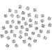 Unique Square Pointed Bottom Rhinestones For Nail Decoration Eye Catching Nail Accessories Square Pointed Bottom Rhinestones White middle - Buy Online on GoSupps.com