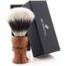 JAG Shaving Razor Set - Sustainable 4-Part Wood Razor & Brush Double Edge Blades Leather Bag Eco-Friendly Shaving Solution - Buy Online on GoSupps.com