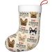 Ffexs Mountains New Year Christmas Velvet Socks for Dogs - One Size Holiday Cheer - Buy Online on GoSupps.com