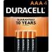 DURCEL Duracell AAA Alkaline Batteries 1.5V - 4 Count Pack | International Shipping Available - Buy Online on GoSupps.com