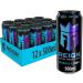 Reign Razzle Berry - caffeinated energy drink with a fruity taste of blueberry and raspberry - without sugar without calories and without dyes - in practical disposable doses (12 x 500 ml)