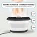 Relaxing Foot Bubble Bath & Massager - Foldable Heated Remote Control 16 Shiatsu Rolls - Buy Online on GoSupps.com