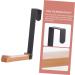 Baluue Hanger Hooks Door Hook Hanging Coat Mounted Coat Hooks Wall Mounted Towel Hangers Behind Door Hanger Outdoor Light Hooks 17.5X16CM Black - Buy Online on GoSupps.com