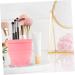 DRESSOOS Makeup Brush Cleaning Bowl Retractable Silicone Scrub Cup Drying Rack Brush Set Clean Silica Gel Makeup Brush Cleaner 9.20X9.20X8.60CM Pink - Buy Online on GoSupps.com