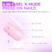 Colored Gel X Nail Tips - 96Pcs Nude Short Length Press on Nails - Almond & Square Shape - Soft Gel-like EC 4 in 1 Mixed X-coat Tips - Nail Extensions - Buy Online on GoSupps.com