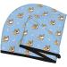 Cute Cartoon Corgi Women's Coral Velvet Hair Cap | Quick Dry Turban for Long Thick Hair | Anti-Frizz Wrap Towel | Fast International Shipping - Buy Online on GoSupps.com