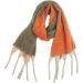 Buy Hanxiulin Women's Vintage Wool Knitting Scarf - Cozy Triangle Winter Scarf in Orange | International Shipping Available - Buy Online on GoSupps.com