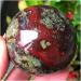 JUKUCKV Dragon Bloodstone Jasper Crystal Sphere Ball - 700g Spiritual Support Gift | International Shipping - Buy Online on GoSupps.com