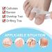 Soft Gel Toe Separators & Spacers 3 Pairs - Bunion Corrector & Pain Relief for Hallux Valgus, Hammer Toes, Calluses - Small Size - Buy Online on GoSupps.com