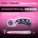 Pink Power Fabric Rotary Cutter Set - 45mm Sewing & Quilting Blade with Ergonomic Handle for Crafting and Scrapbooking - Buy Online on GoSupps.com