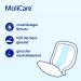 Molicare Form Day Incontinence Pads - Anatomically Shaped for Men & Women - 30 Pieces for Moderate Urine & Stool Control - International Shipping Available - Buy Online on GoSupps.com