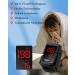 Oxygen Saturation Measuring Device - HOLFENRY Black Pulse Oximeter for Accurate Finger Pulse & Oxygen Level Tracking - Buy Online on GoSupps.com