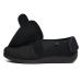 Gycdwjh Women's Diabetic Shoe Extra Wide Breathable Slippers Diabetic Lightweight Adjustable Walking Shoes for Seniors Swollen Feet Use 9 Black