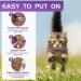 Calming Collar for Cats - Anxiety Relief and Natural Calm Treatment - Adjustable, Waterproof, Pheromone-Infused - 2 Pcs Purple - 60 Day Supply - for Kittens and Medium to Large Cats - Buy Online on GoSupps.com