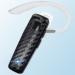 Bluetooth Headset,CVC8.0 Bluetooth Earpiece,16Hrs Talk Time Wireless Handsfree Headset Noise Cancelling Single Ear Bluetooth Headsets for Office/Workout/Driving,Compatible with iPhone & Android-bk Black