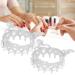 Buy Crown Typed Pen Carrier | Silver Nail Art Brush Storage Holder for Home Use | Perfect Manicure Container - Buy Online on GoSupps.com