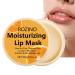 Vitamin C Moisturizing Lip Mask, Night Treatment, Smooth and Moist Lip Mask, Lighten Lip Lines for Dry Cracked Lips, Hydrating and Nourishing, Eliminate