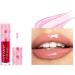 Vigcebit Clear Lip Oil & Gloss Set - Tinted Lip Balm Gift for Christmas & Valentine's Day - Plumping Fruit Extract Lip Glow Oil - Buy Online on GoSupps.com