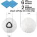 6 Pack Microfiber Mop Replacement Heads - Safe for All Hard Floors - Includes 2 Bonus Cleaning Cloths - Buy Online on GoSupps.com