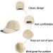 LANGZHEN Unisex Baseball Cap - 100% Cotton Adjustable Dad Hat for Men & Women - Khaki Washed Denim - Ideal for All Styles - Buy Online on GoSupps.com