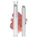 Arqumi 2PCS Lip Brush Silicone Lipstick Brushes with Round Head Lip Smudge Brushes Lip Gloss Applicator Lip Makeup Brush with Dust Storage Tube White