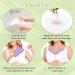2 Pack Organic Bamboo Cotton Castor Oil Pads - Cyst Compress - Washable Reusable Nursing Pads for Sleeping (Castor Oil Not Included) - Buy Online on GoSupps.com