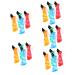 Frcolor 20 STK toothbrush multifunctional mini brushes soft prosthesis brush denture brushes denture brush false teeth cleaning brush double head small personal prosthesis teeth 1 piece (1 Pack) different colors x 5 pieces
