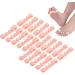 5-Toe Separator Set: Silicone Hallux Valgus Corrector & Bunion Pads - 10 Pairs for Hammer Toe Relief - Unisex Toe Stretcher for Yoga - White - Buy Online on GoSupps.com