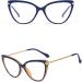 KDOQ TR90 Cat Eye Blue Light Blocking Glasses for Women | Anti Eyestrain Eyewear for Gamers & Computer Use - Buy Online on GoSupps.com