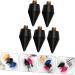POPETPOP 5pcs Tools Rhinestone Applicator Rhinestone Picker Refills Nail Rhinestone Picker Gem Picker Tool Diamond Art Pen Tip Diamond Art Pen Refill Wax Rhinestones Accessories 2.85X1.50X1.50CM Black - Buy Online on GoSupps.com