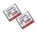 Cloudisk Compact Flash Memory Card CF Card High Speed Reader Camera Card for DSLR (32GB2PK) 32GB*2PK