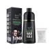 HADAVAKA Black Hair Shampoo Black Color For Men And Women Black Hair Shampoo Instant Hair Dye For Covering White And Grey Hair (Black)