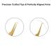 Professional Golden Lash Tweezers for Eyelash Extension - Japanese Stainless Steel, Precise 90 Angular Tip - Buy Online on GoSupps.com