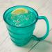 SP Ableware Ergo Mug with Extra Wide Handle and Bumpy Surface - Blue Translucent | 745740000 - Buy Online on GoSupps.com