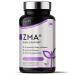 ZMA High Strength - 120 Vegan Capsules - Test Booster - Contributes to Testosterone Levels Normal Muscle Function & Energy Yielding Metabolism - Zinc Magnesium & Vitamin B6 - Made by Nutravita
