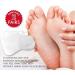 Foot Peel Mask 2 Pack - Exfoliating Sock for Silky Soft Feet - Cuticle Remover & Callus Peel - Dead Skin Cell Removal - Jasmine Pedicure Kit - Buy Online on GoSupps.com