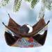 Small Animal Hammock-YOUTHINK Warm Pet Hammock Cotton Sleeping Nest with Soft Comfortable Luxury Double Layers for Your Samll Pets of Hamster/Parrot/Ferrets with Cage Accessories Hangs Sleep - Buy Online on GoSupps.com