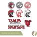 University of Tampa UT Spartans Vinyl Sticker - Laptop Water Bottle Car Decal - Buy Online on GoSupps.com