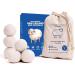 Buy Eco-Friendly Wool Dryer Balls - Natural Fabric Softener for All Laundry - Buy Online on GoSupps.com