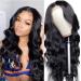 Long Body Wave Pre Plucked Wig | Heat Resistant Synthetic Hair | 22-22.5 Inch | for Black Women - Buy Online on GoSupps.com