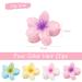 MiDoDo Hawaiian Flower Hair Clips for Women 4 Pack Flower Hair Claw Clips Plumeria Claw Clips for Thin Hair Large Claw Clips for Thick Hair Beach Tropical Hair Accessories for Girls Colorful - Buy Online on GoSupps.com