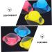 FRCOLOR 1 Set Hair Dye Bowl Hair Dye Brush Hair Dyeing Brush and Bowl Hair Coloring Bowl Salon Hair Dyeing Brush Hair Coloring Brush Hair Dyeing Bowl Hairdressing Tool Sucker Plastic - Buy Online on GoSupps.com
