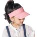 Kids Adjustable Sun Visor Cap - UV Protection Athletic Hat for 5-12 Years Old - Pink - Buy Online on GoSupps.com