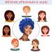 Satin Bonnet 3-Pack for Sleeping - Large Silk Bonnets for Black Women - Wide Soft Band Sleep Cap for Curly Hair - Set of 3 - Buy Online on GoSupps.com