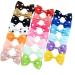 Frcolor 20pcs Bowknot Dog Hair Clips for Yorkies & Pups | Perfect for Kids & Christmas | Size M - Buy Online on GoSupps.com