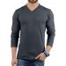 Decrum V Neck Long Sleeve Men's T-Shirts Multipack - Set of 3 | Soft & Comfortable Full Sleeve Tees for Men - X-Large - Buy Online on GoSupps.com