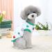 AMAONE XL Dog Coat for Chihuahua - Winter Knitted Leopard Bowknot Jacket for Small Dogs - Mint Green Pilot Clothing - Buy Online on GoSupps.com