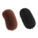 2 Pieces Hair Former Comb Hair Raise Styling Accessories Updo Hair Cushion Hair Clip Black and Coffee