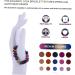CALLARON 4 Pcs Colorful Stone Bracelet Miss Natural Stone Elasticity Gemstone Beads 1.2X8CMx2pcs Random Colorx2pcs - Buy Online on GoSupps.com