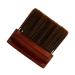 minkissy Neck Brush Barber Hair Duster Hairdressing Tool Neck Duster Nail Cleaner Brush Soft Bristle Hair Brush Nail Dust Collector Hairdressing Cleaning Brush Hair Cleaner Brush Black Tool 12X11X2CM Black